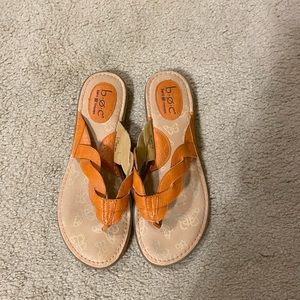 BOC by Born orange thong sandals size 9